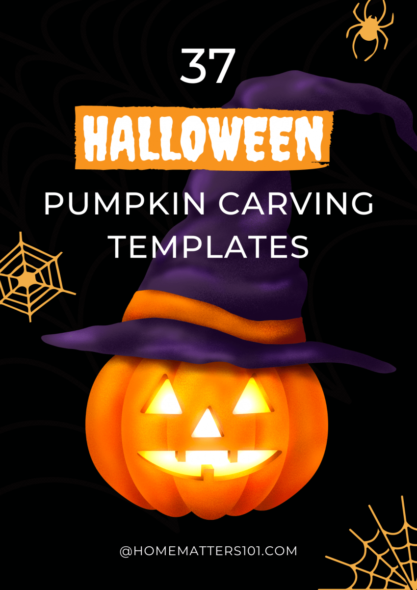 37 Halloween Pumpkin Carving Templates